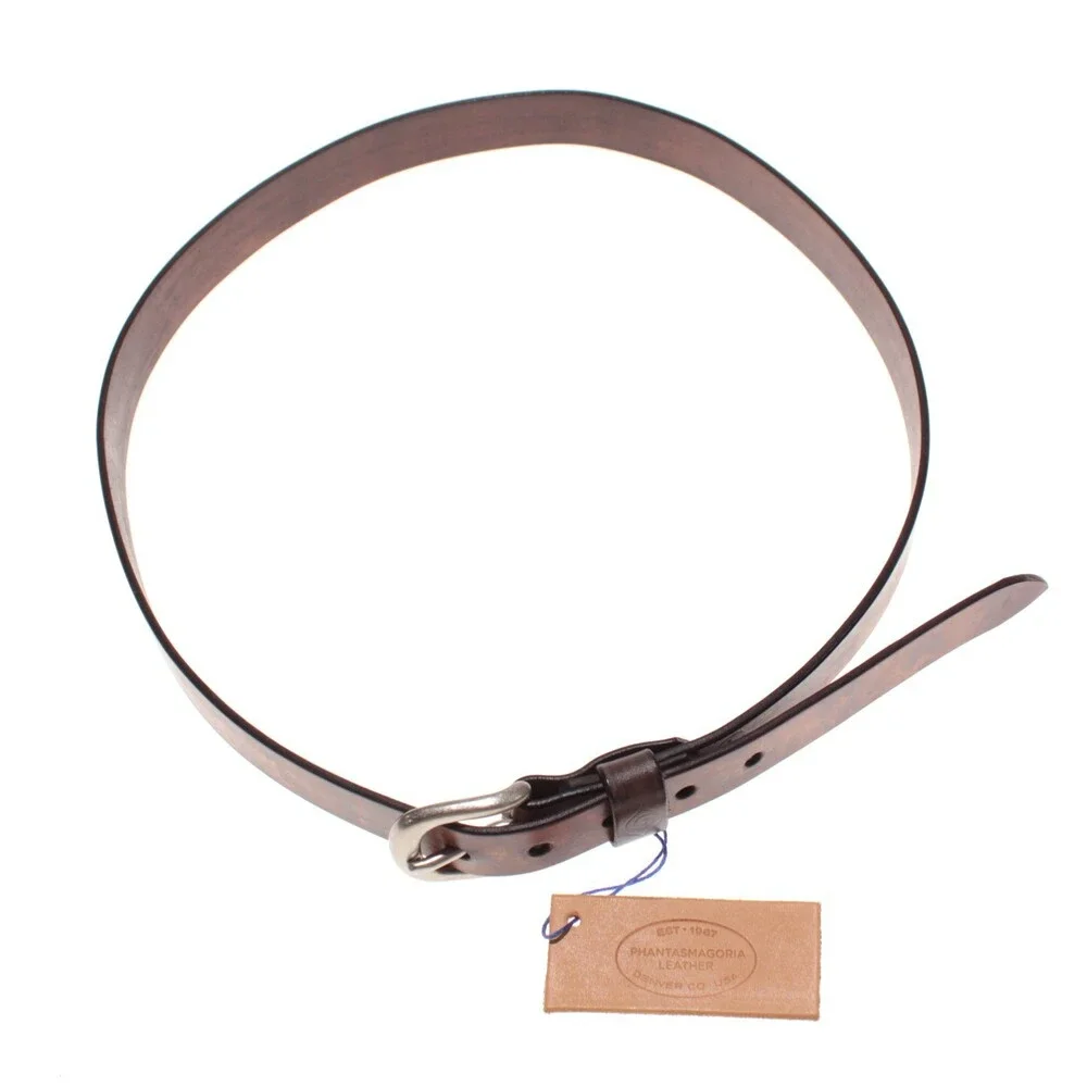 Phantasmagoria NWT Classic Belt Size 42 US in Brown Leather